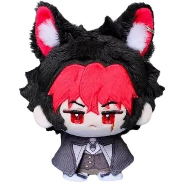 MuñEcos De Peluche Evelyn Chevalier De Zenless Zone Zero De 12 Cm Peluches Suaves Manato Komano Juguete De Peluche ColeccióN De MuñEcos Regalos 12CM Black-image