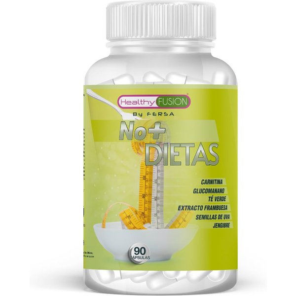 Healthy Fusion Potente Quemagrasas Para Adelgazar | L-Carnitina + Té Verde + Estracto De Frambuesa | 90U-image