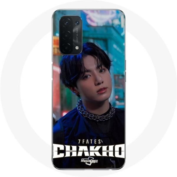 Funda Para Oppo A74 5G - Maniacase - BTS Jungkook Zeha - Flexible - Blanca - Mixta-image