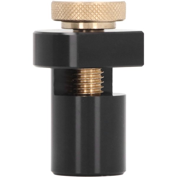 Tope De Banco De 19 Mm Con Tornillo De Mariposa, AleacióN De Aluminio, Tope Antideslizante Para Mesa De Trabajo De CarpinteríA. Black-image