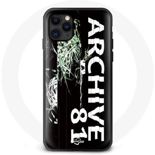 Funda Para Iphone 12 Pro - Archive 81 - Negra - Flexible - DiseñO Inspirado En La PelíCula - Mixta Negro-image
