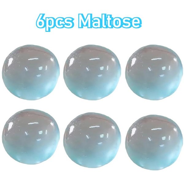 Niebieska Squishy Zabawka Maltodekstrynowa Urocza Mochi Anty Stres Fidget Zabawka MięKka Symulowana Niebieska Przezroczysta PiłKa Szybko OdbijająCa Zabawka Dekompresyjna-image