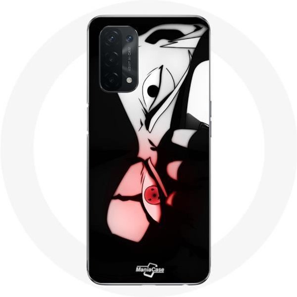 Funda - Oppo - A74 5G - Manga Naruto - Kakashi Hatake - Flexible - Blanca-image