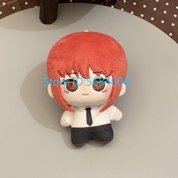 MuñEco De Peluche Cosplay Makima Power De Anime 10Cm Personaje De Chainsaw Man Lindo Juguete Relleno Regalo De CumpleañOs 10Cm-image