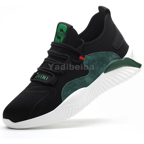 OddychająCe Obuwie Ochronne MęSkie Damskie Buty Robocze Ochronne Buty Robocze Ze Stalowymi Noskami BezpieczeńStwo Lekkie Trampki Robocze Niezniszczalne Buty 45-image