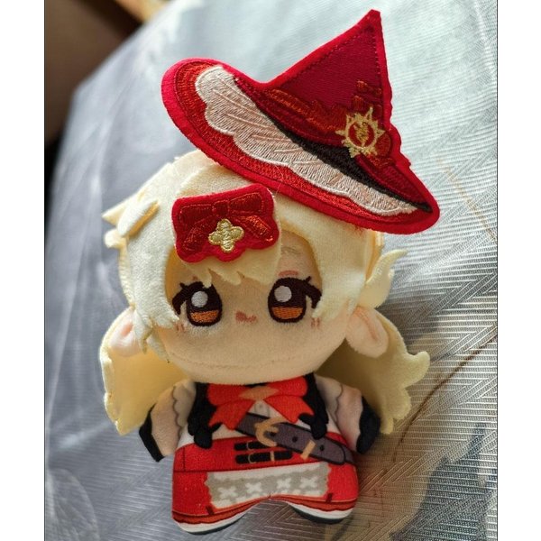 10 Cm Genshin Impact Klee Peluche Suave Juguetes MuñEca Anime Linda Klee Colgante De Peluche Mochila Llavero MuñEca Regalos De CumpleañOs 10CM Brown-image
