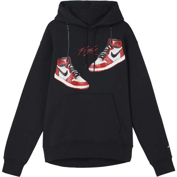 Sudaderas Jordan Hombre Negras Con Capucha Moderadas Regular M-image