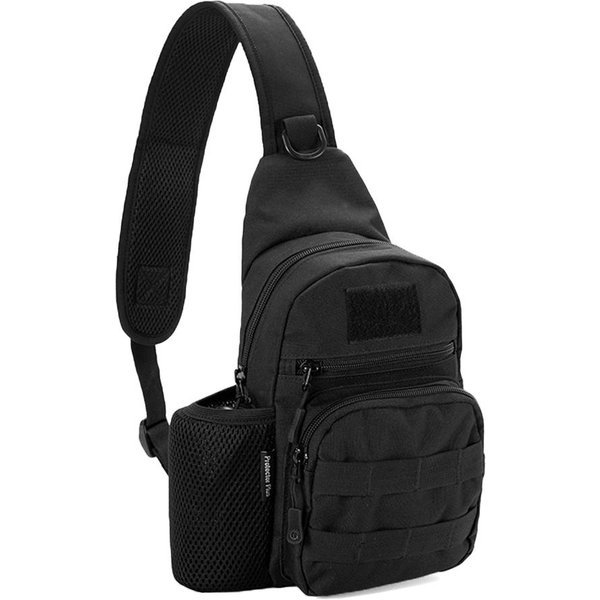 Bolso De Pecho Camuflaje Deportivo Para Hombres Y Mujeres Gran Capacidad Mochila De Hombro Para Senderismo Ciclismo Exterior-image
