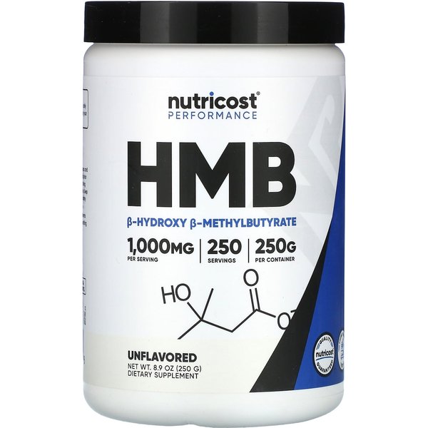 Nutricost, Performance, Hmb, Bez Smaku, 8,9 Oz (250G)-image