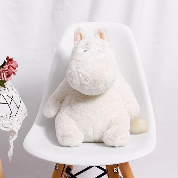 25 Cm Kawaii Anime Seria MuminkóW Pozycja SiedząCa Pluszowa Zabawka Postać Z KreskóWki Urocza Maskotka Wykwintna Poduszka Do Spania Prezent 25Cm-image