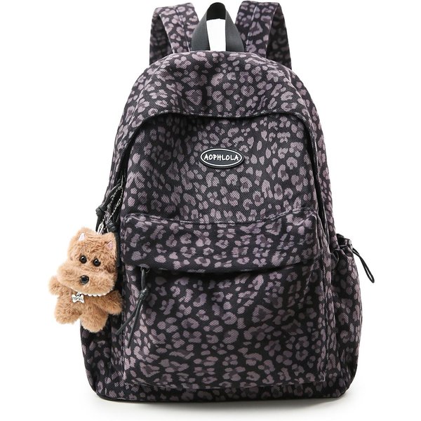 Mochila Escolar De Gran Capacidad Mochila Escolar Femenina Nueva Estudiante De Secundaria Estudiante Universitario Mochila De Alto Valor Mochila Simple VersáTil Para Ocio Viajes-image