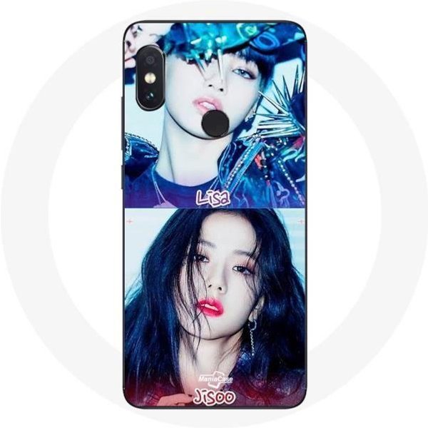 Funda Para Xiaomi Redmi Note 5 Pro Blackpink Grupo K-Pop Chicas Lisa Y Jisoo Lovesick Girls PóSter El áLbum-image