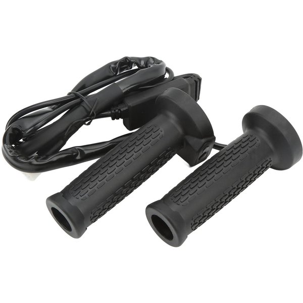 1 Par PuñOs Calefactables EléCtricos 5 Niveles Ajustables Motocicleta ATV Calentador Calentado Cubierta De PuñOs Para Manillar De 22Mm Black-image