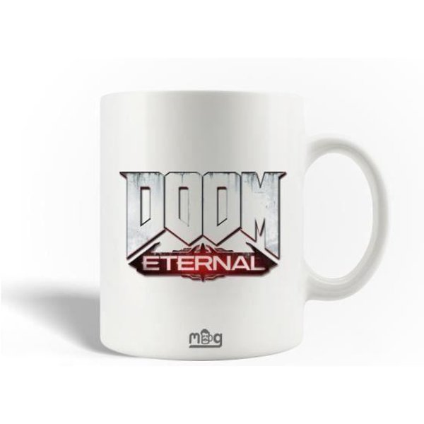 Mug En CéRamique Doom Eternal Logo-image