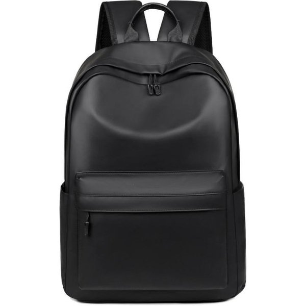 Mochila Mochila Hombres Y Mujeres Casual Impermeable Simple Resistente Al Desgaste Mochila Para Computadora Estudiantes De Colegio Y Secundaria Mochila Escolar-image