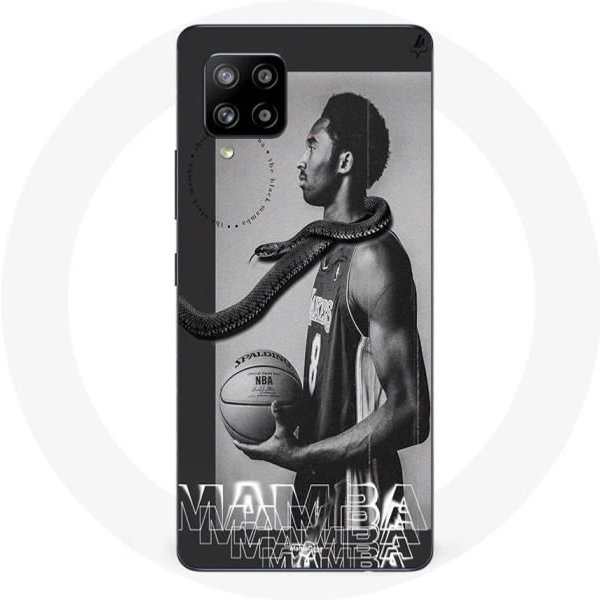 Funda Maniacase Para Samsung Galaxy A42 5G Kobe Bryant NBA Mentalidad Mamba Negra-image