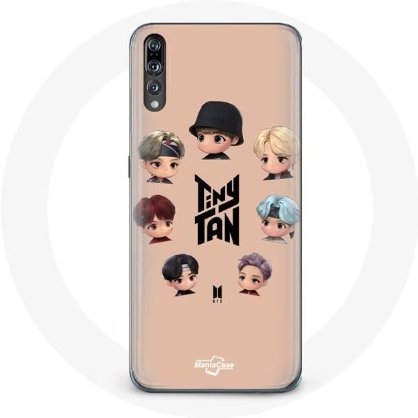 Funda Para Huawei P20 Pro BTS Tinytan AnimacióN PóSter RM Jin Suga J-Hope Jimin V Y Jungkook-image