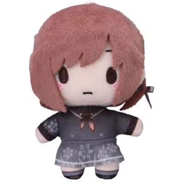 MuñEco De Peluche Anime Shinonome Ena De 10 Cm Juguetes MuñEca Rellena Enanan Peluche Mochila Colgante Decorativo Llavero MuñEca Regalos De CumpleañOs Gray-image