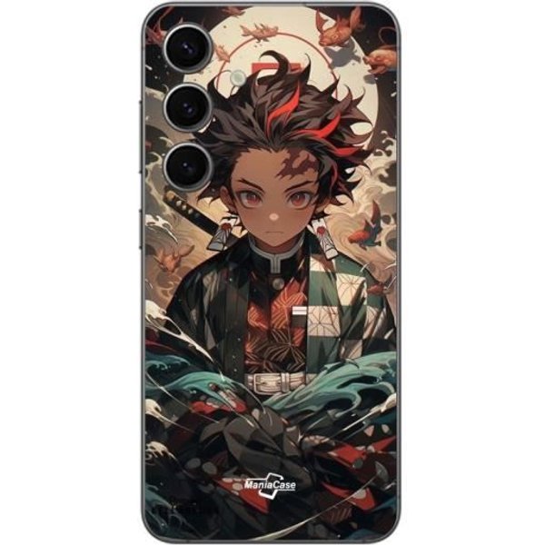 Coque Samsung Galaxy S24 FE Demon Slayer Tanjiro Anime Manga Maniacase-image