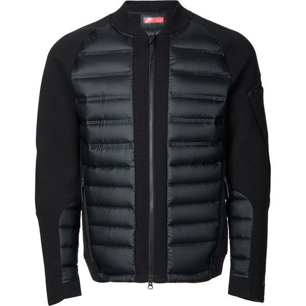 Chaqueta Acolchada Con Cremallera Y Cuello Alto Con Bloques De Color Nike Para Hombre Ropa Exterior Negro 806846-010 XL Black-image