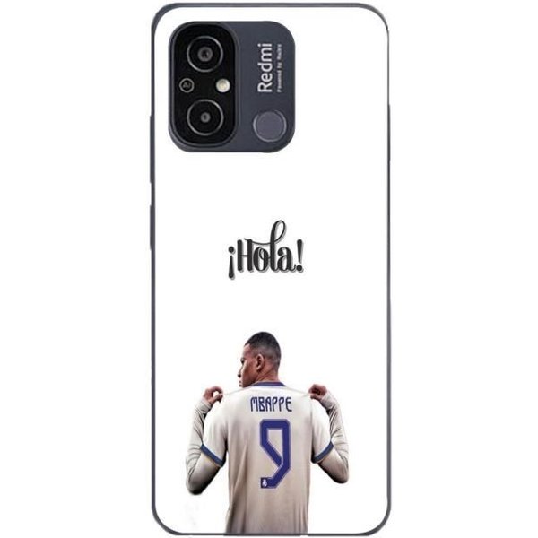 Coque Maniacase Pour Xiaomi Redmi 11A Kylian Mbappe Real Madrid 9 Hola-image