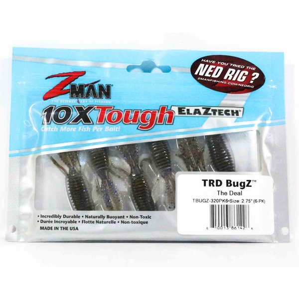 Zman MięKka PrzynęTa Trd Bugz 2,75 Cala 6/Opakowanie Oferta (1426)-image