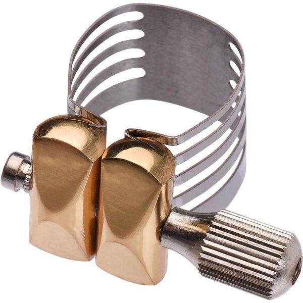 Ligadura De SaxofóN De Ajuste De Un Solo Tornillo Ligadura De SaxofóN Compacta Y Duradera Para SaxofóN Soprano For Soprano Saxophone-image