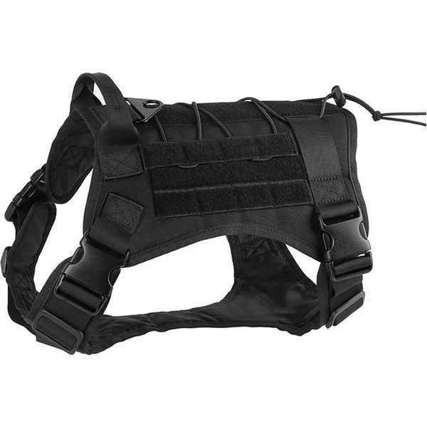 ArnéS Para Perro Grande ArnéS Para Mascota Grande Chaleco De Servicio Anti-TiróN ArnéS Militar Ajustable Para Perro Para Entrenamiento Caza Paseo XL-image