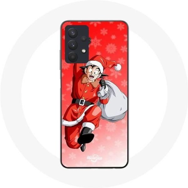 Funda - Maniacase - Samsung Galaxy A32 5G - Anime Son Goku - Flexible - Blanca-image