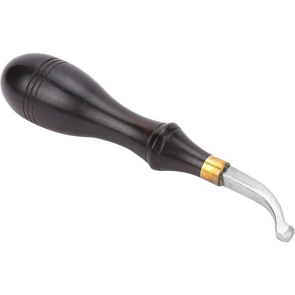 1 Pieza Acero Inoxidable Cuero ArtesaníA Borde Marcador Plegador Mango De PresióN Herramienta Accesorios Diy(1.5Mm) Gray-image