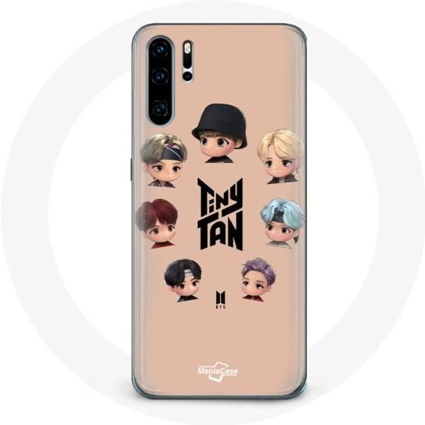 Coque Pour Huawei P30 Pro BTS Tinytan Animation Affiche RM Jin Suga J-Hope Jimin V Et Jungkook-image