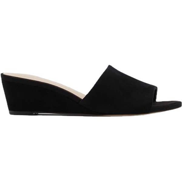 Loslandifen, Zapatillas De Mujer Elegantes De Verano De 3Cm, Mulas De Terciopelo, Sandalias Con CuñA, Zapatillas Con Punta Abierta, Tacones Altos, Zapatos De Vestir Informales Para Mujer 42-image