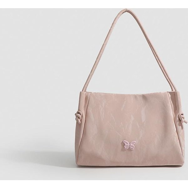Bolso De DiseñO Nicho Para Mujer Bolso Tote Qiu VersióN Coreana Bolso De Hombro Sencillo Bolso De Moda VersáTil Para Mujer Beige-image