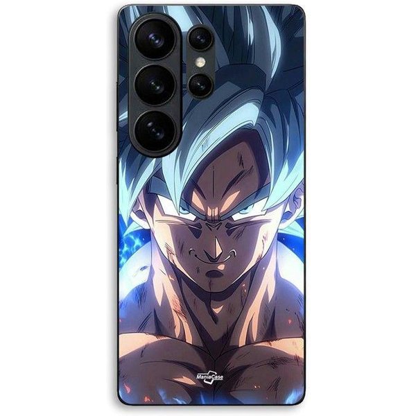 Funda Para Samsung Galaxy S26 Ultra Dragon Ball Z Goku Ultra Instinto Cara Enfadada Maniacase Negro-image