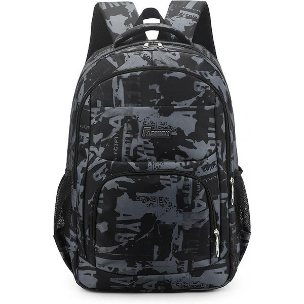Mochilas Escolares 2024 Para Adolescentes Viaje Camuflaje Gran Capacidad NiñOs Estampado Hombre Mochila Rucksack NiñOs Lindo Bolso Para Libros Mochilas-image