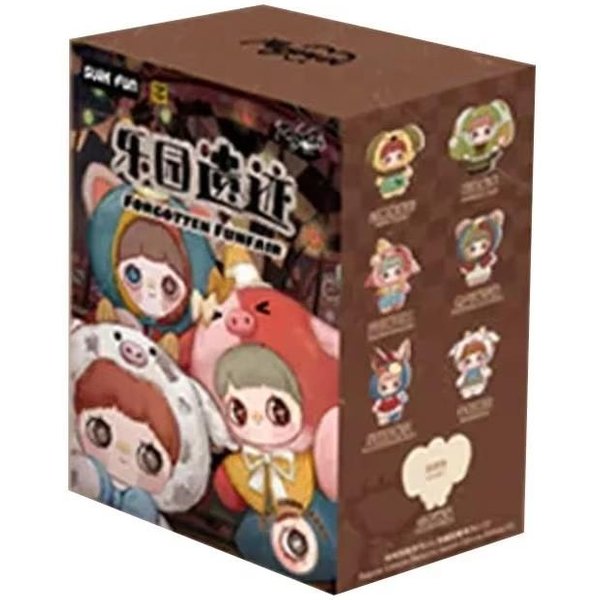 Maymei V4 Serie Divertida Olvidada TamañO Grande 400% Vinilo Peluche Caja Ciega Juguete MuñEca Ojos Intercambiables Caja Misteriosa Sorpresa Regalo Black-image