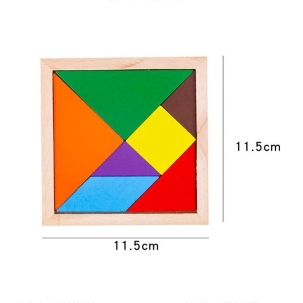 Juguetes De Rompecabezas Para NiñOs Color Y Forma CognicióN Educativo Montessori Aprendizaje Temprano Forma GeoméTrica Juguete De Madera Regalo Para NiñOs TMZ-image