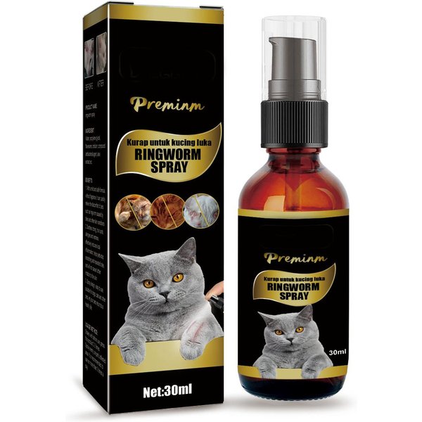 El Aerosol AntipicazóN Para Gatos Proporciona Alivio De La PicazóN: Suministros Para El Cuidado De La Salud De Las Mascotas Y Ayuda A La TiñA. Protege Y Cura La PicazóN.-image