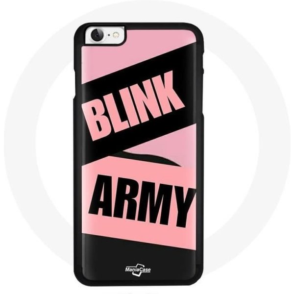 Funda Para Iphone 8 BTS Army Y Blackpink Blink Rosa Negro-image