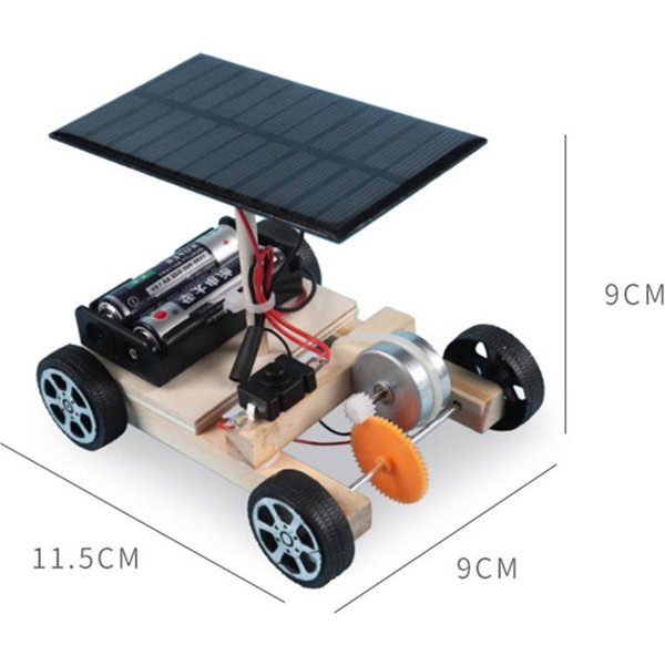 Herramienta De EnseñAnza CientíFica Para VehíCulos EléCtricos Solares DIY Rompecabezas De Ensamblaje Modelo De EducacióN Stem InvencióN Creativa EducacióN Estudiantil-image