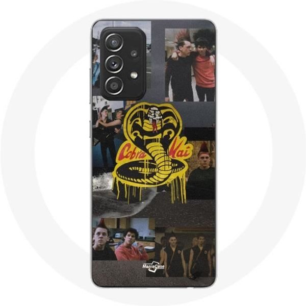 Funda Para Samsung Galaxy A52 Logo Cobra Kai PóSter Serie-image