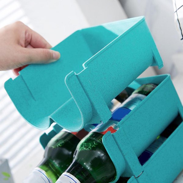 Soporte Apilable Para Latas De Cerveza, Estante De Almacenamiento Para Latas, Organizador De Bebidas Enlatadas Para Refrigerador-image