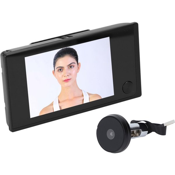 Cyfrowy Wizjer Do Drzwi 3,5-Calowy Kolorowy Ekran LCD 1MP 120 Stopni SzerokokąTny Wizjer Z Podczerwienią Do Domu-image