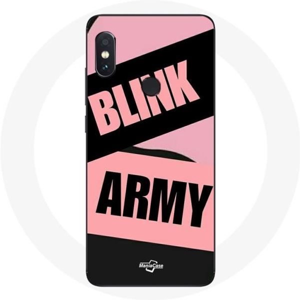 Funda Para Xiaomi Redmi Note 5 Pro BTS Army Y Blackpink Blink Rosa Negro-image