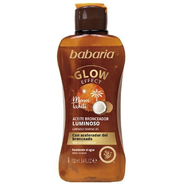 Babaria Gel Aceite De Bronceado Efecto Luminoso 100Ml-image