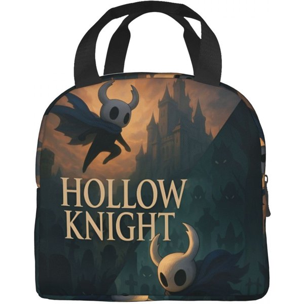 Hollow Knight Zabawne Gry Merch Izolowana Torba Na Lunch Do Pracy Torba Do Przechowywania Jedzenia Szczelny Termiczny Cooler PudełKo Bento Option 1-image