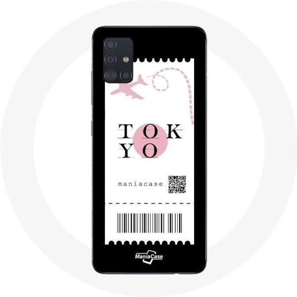 Funda Samsung Galaxy A51 Billete De AvióN Tokio JapóN-image