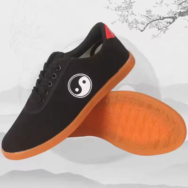 Zapatos Tradicionales Chinos De Kung Fu, Tai Chi, Taiji, Taekwondo, Resistentes Al Desgaste, Wushu, Transpirables, Para Artes Marciales 42 Black-image