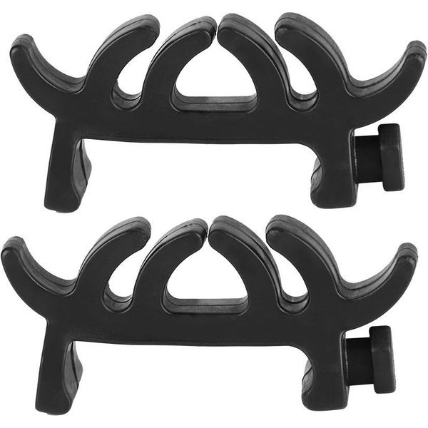 2 Piezas Amortiguador De Vibraciones Estabilizador Amortiguador De Choque De Goma Para Tiro Con Arco De Poleas-image