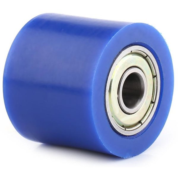 GuíA De Rueda Tensora Deslizante De Rodillo De Polea De Cadena De TransmisióN De 10 Mm Para Motocicleta De Calle, Color Verde-image